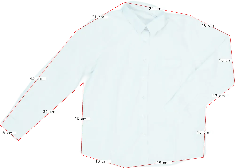 Fehér George Ing EU 146 / UK 11 év / US 12 év/L