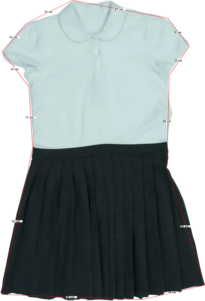 Fehér George Ruha EU 152 / UK 12 év / US 12 év/L