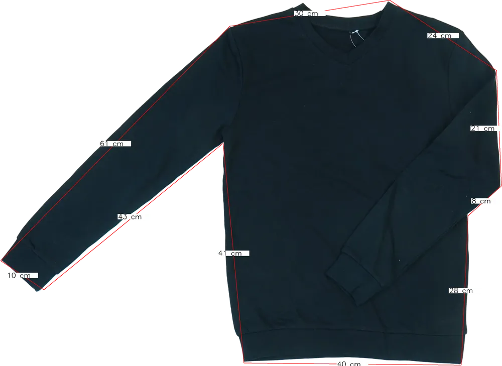 Fekete George Pulóver EU 170 / UK 15 év / US XL