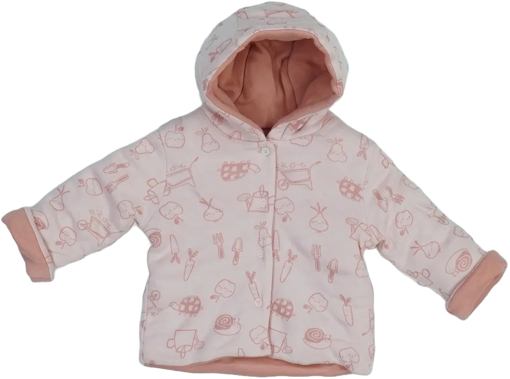 Rózsaszín George Baby kocsikabát EU 62 / UK 0-3 hónap / US 0-3 hónap