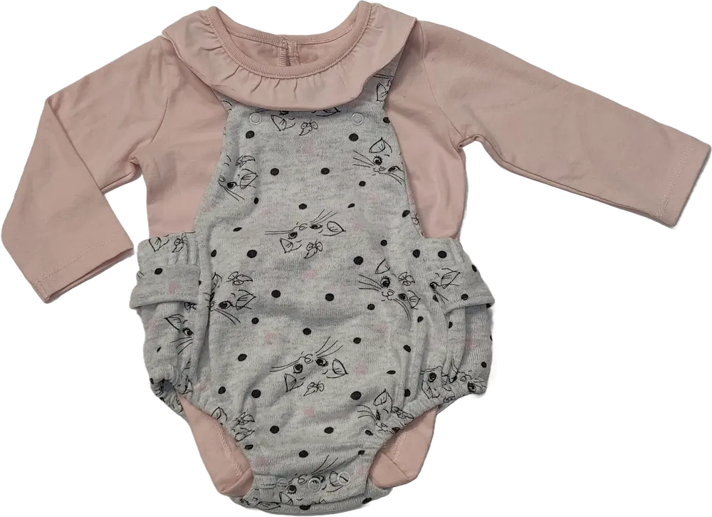 Pink Disney 2-piece set - Top &amp; Bottom EU 74 / UK 6-9 months / US 6-9 months
