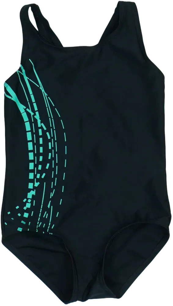 Fekete George Fürdőruha EU 110 / UK 5 év / US 5 év/XS