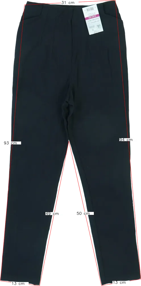 Fekete George Hosszúnadrág EU 152 / UK 12 év / US 12 év/L