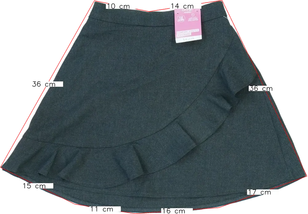 Szürke George Szoknya EU 116 / UK 6 év / US 6 év/S