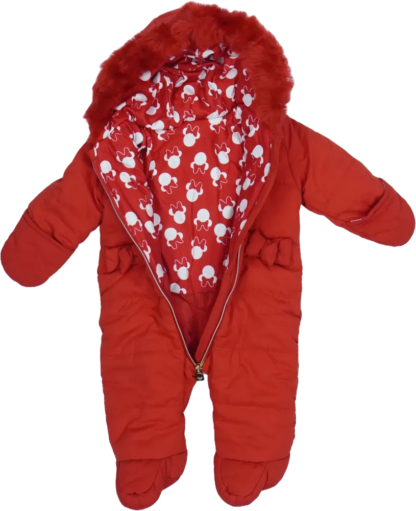 Piros Disney Baby overál EU 68 / UK 3-6 hónap / US 3-6 hónap