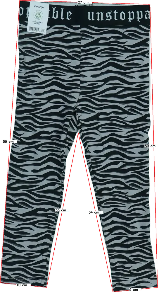 Szürke George Leggings EU 122 / UK 7 év / US 7 év/M