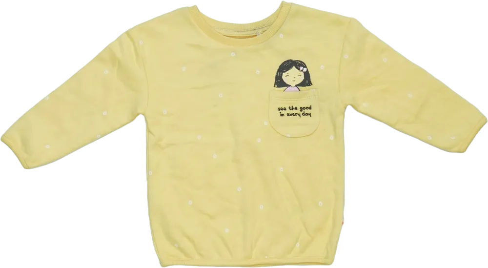 Sárga George Pulóver EU 86 / UK 12-18 hónap / US 18 hónap