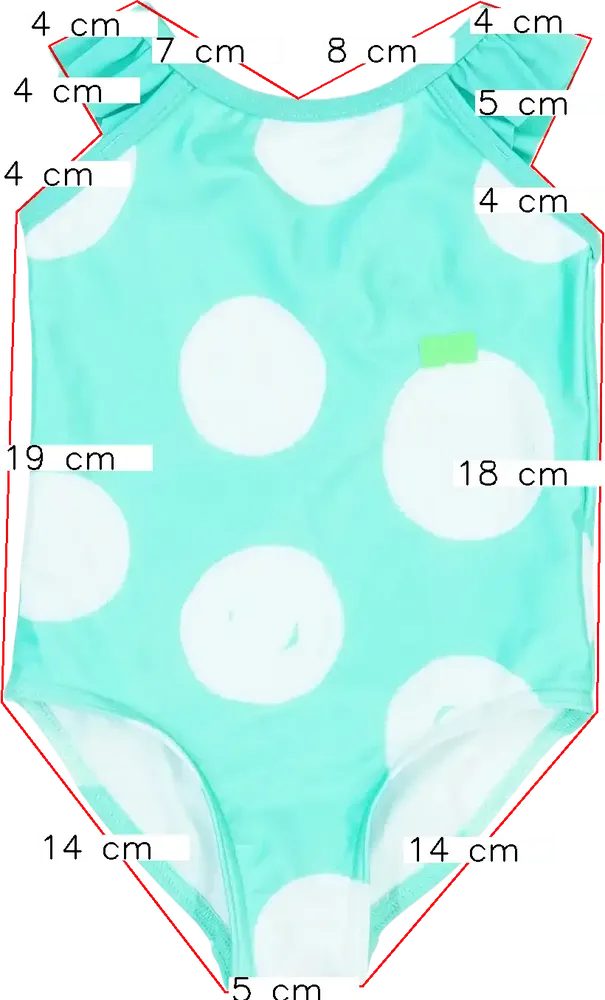 Többszínű George Fürdőruha EU 86 / UK 12-18 hónap / US 18 hónap