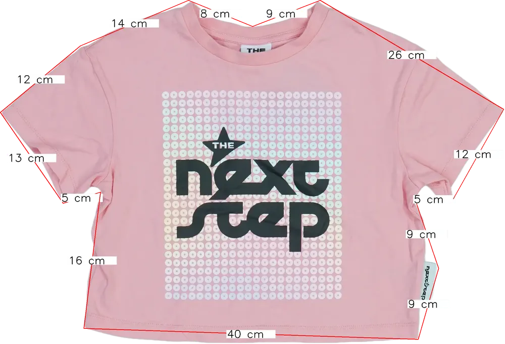 Rózsaszín George Póló EU 122 / UK 7 év / US 7 év/M