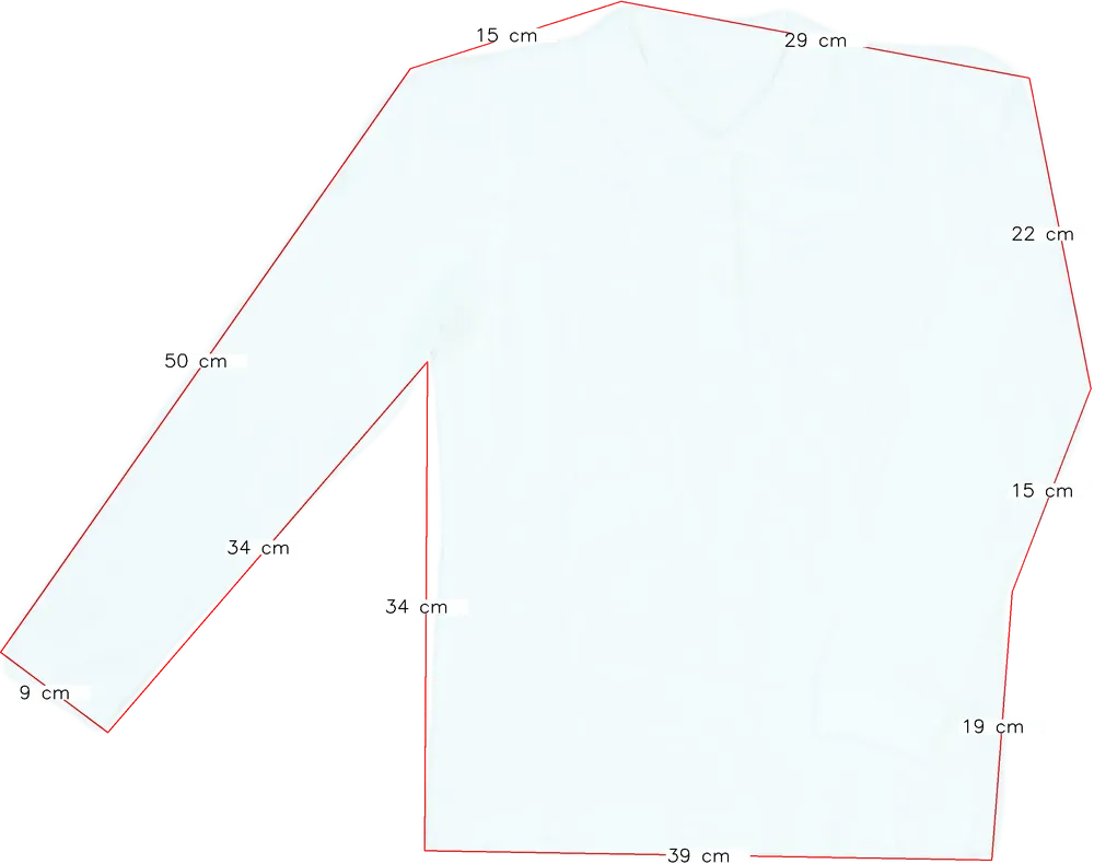 Fehér George Galléros póló EU 152 / UK 12 év / US 12 év/L