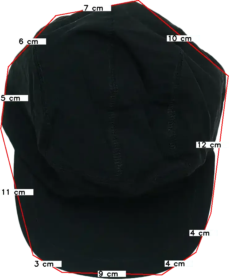 Fekete George Baseball sapka Egyméret