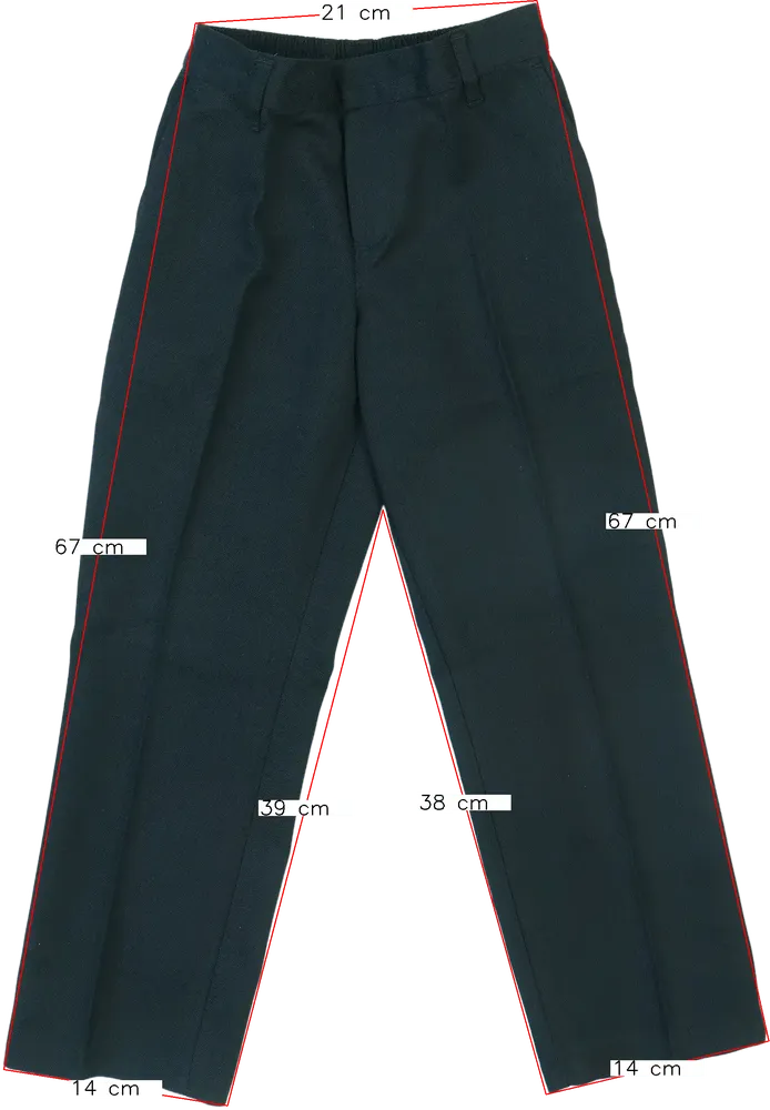 Fekete George Hosszúnadrág EU 116 / UK 6 év / US 6 év/S