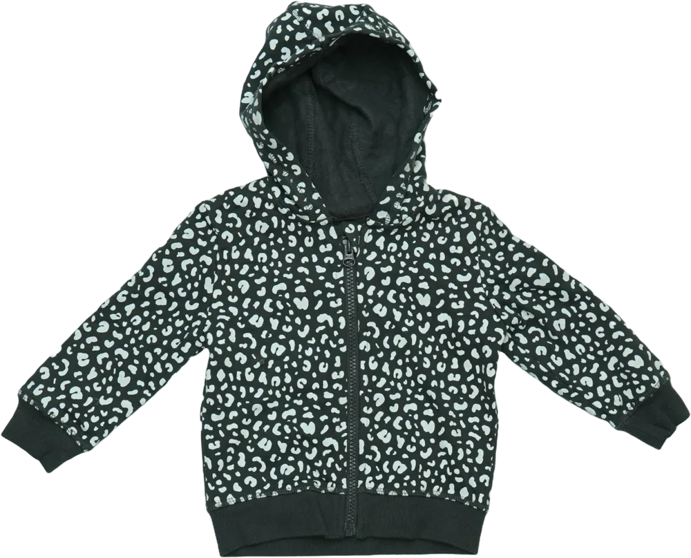 Fekete George Kapucnis pulóver EU 86 / UK 12-18 hónap / US 18 hónap