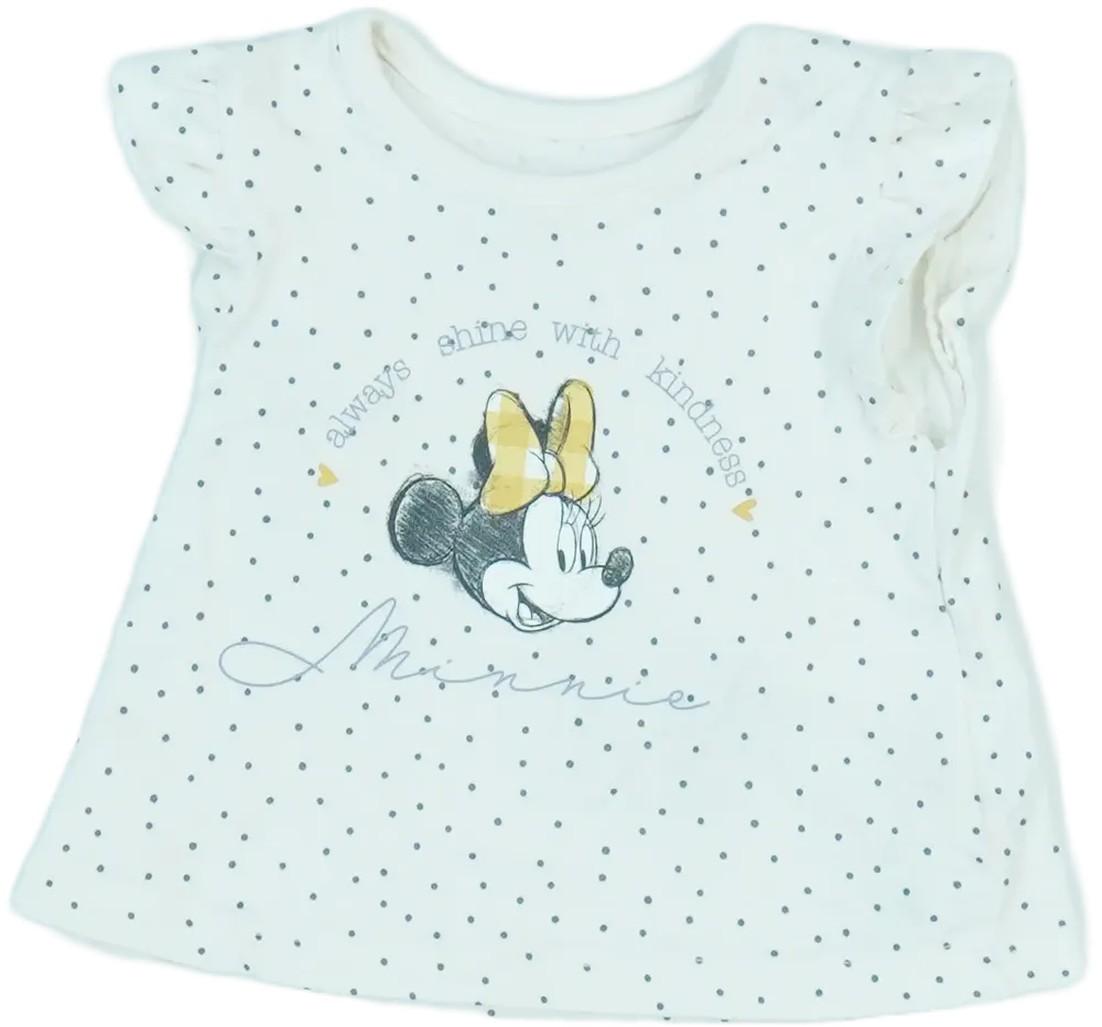 Fehér Disney Póló EU 62 / UK 0-3 hónap / US 0-3 hónap