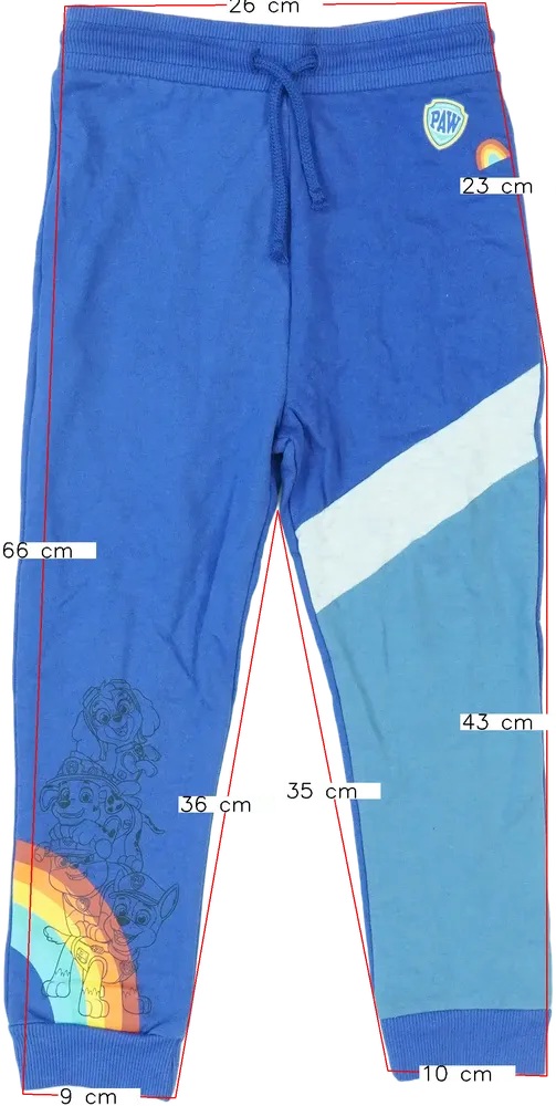 Kék Paw Patrol Melegítőnadrág EU 110 / UK 5 év / US 5 év/XS