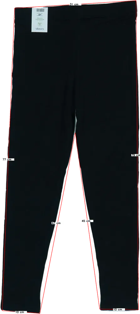 Fekete George Leggings EU 146 / UK 11 év / US 12 év/L