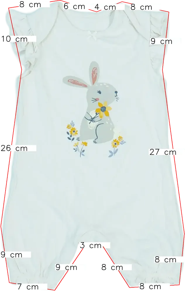 Fehér George Napozó EU 74 / UK 6-9 hónap / US 6-9 hónap