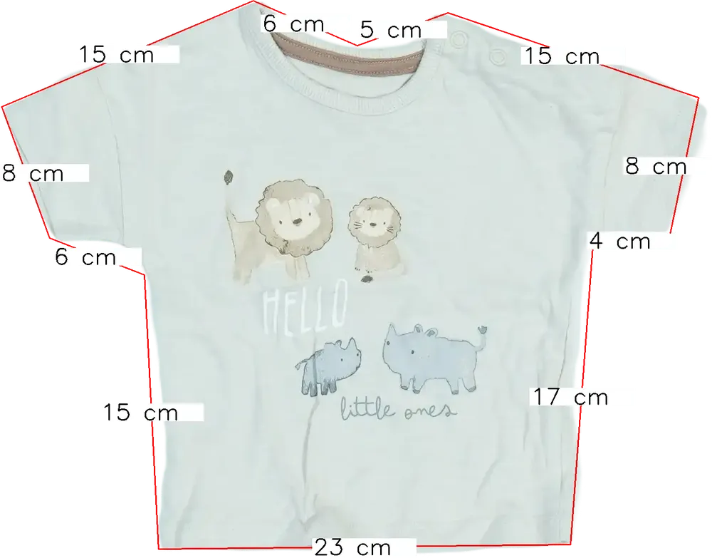 Barna George Póló EU 62 / UK 0-3 hónap / US 0-3 hónap