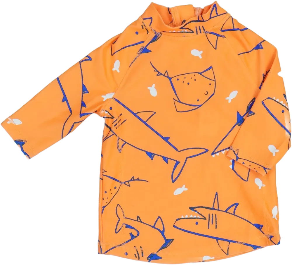 Sárga (narancs) George Napvédő felső EU 98 / UK 3 év / US 3T