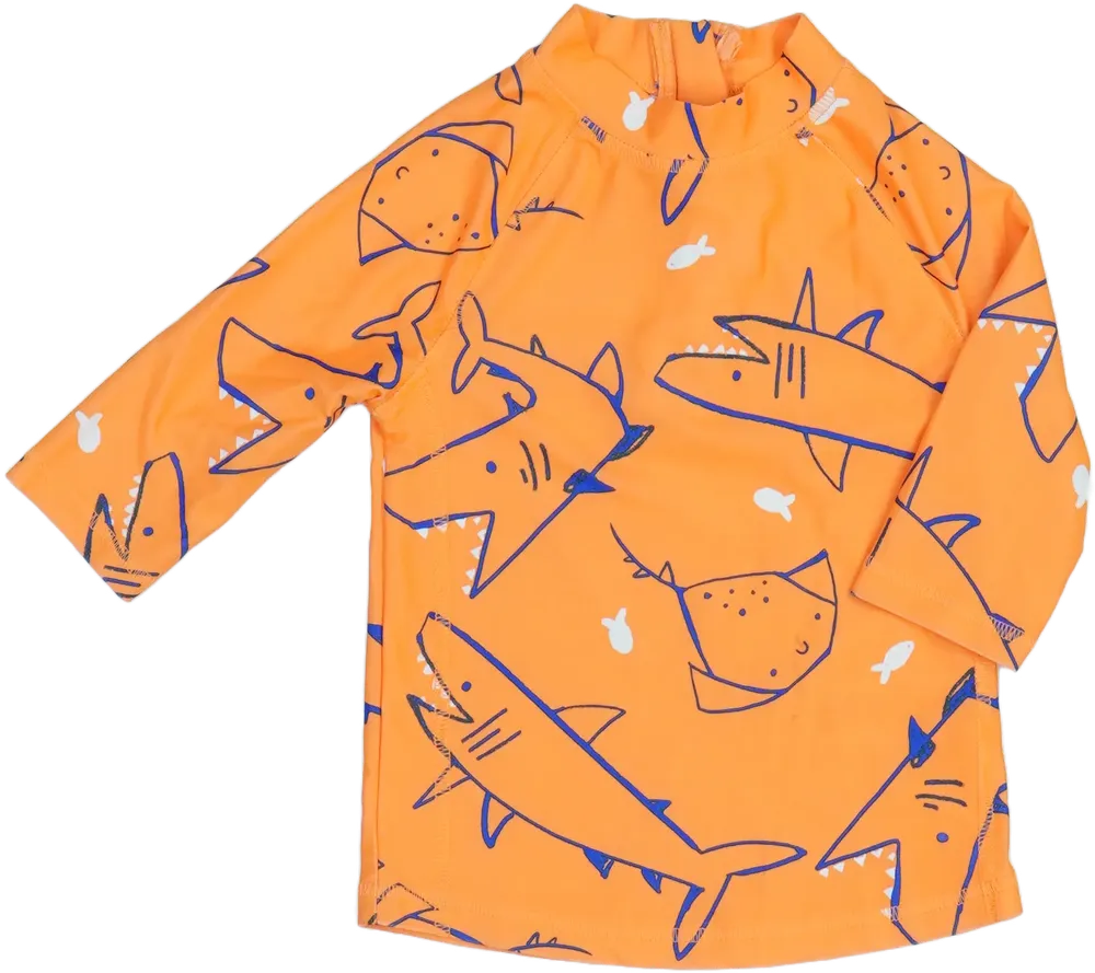 Sárga (narancs) George Napvédő felső EU 104 / UK 4 év / US 4T/XS