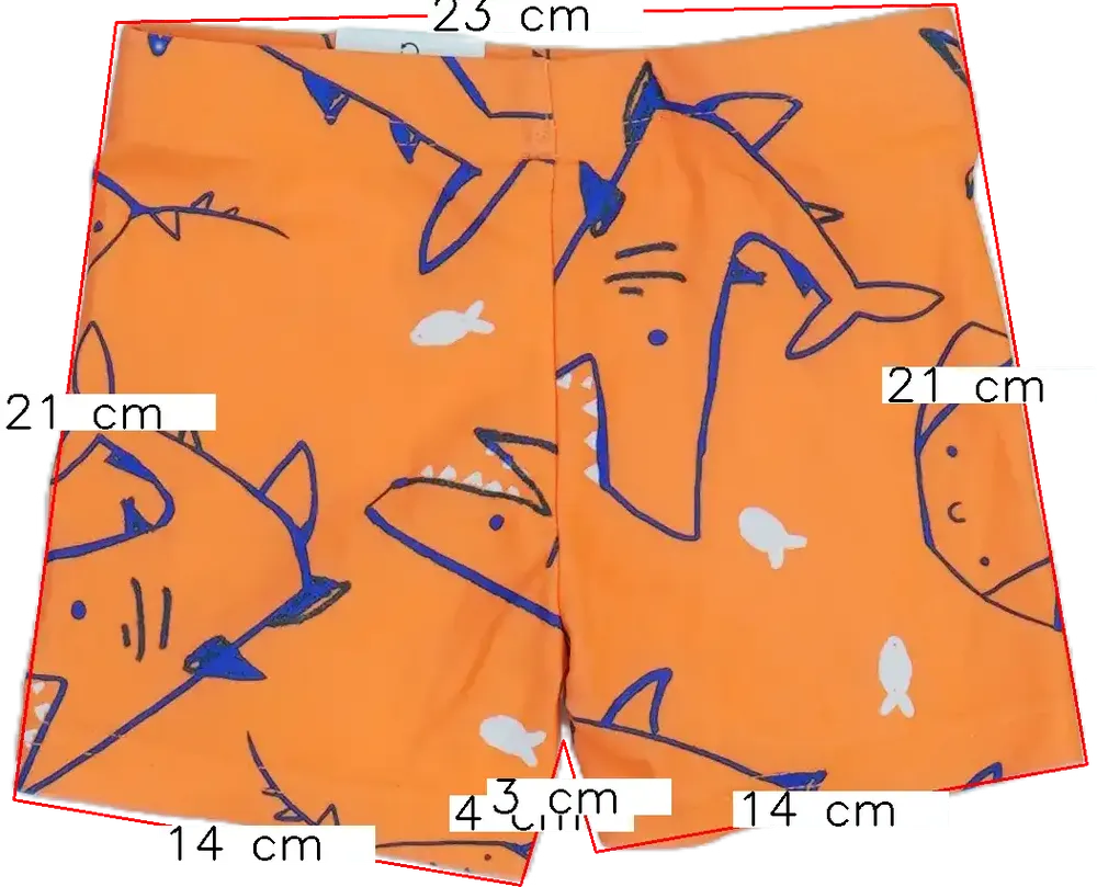 Sárga (narancs) George Fürdőnadrág EU 98 / UK 3 év / US 3T