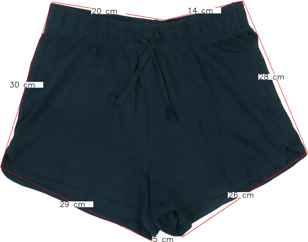 Fekete George Rövidnadrág EU 140 / UK 10 év / US 10 év/L