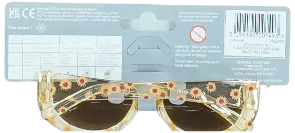 Sárga (narancs) George Napszemüveg Egyméret