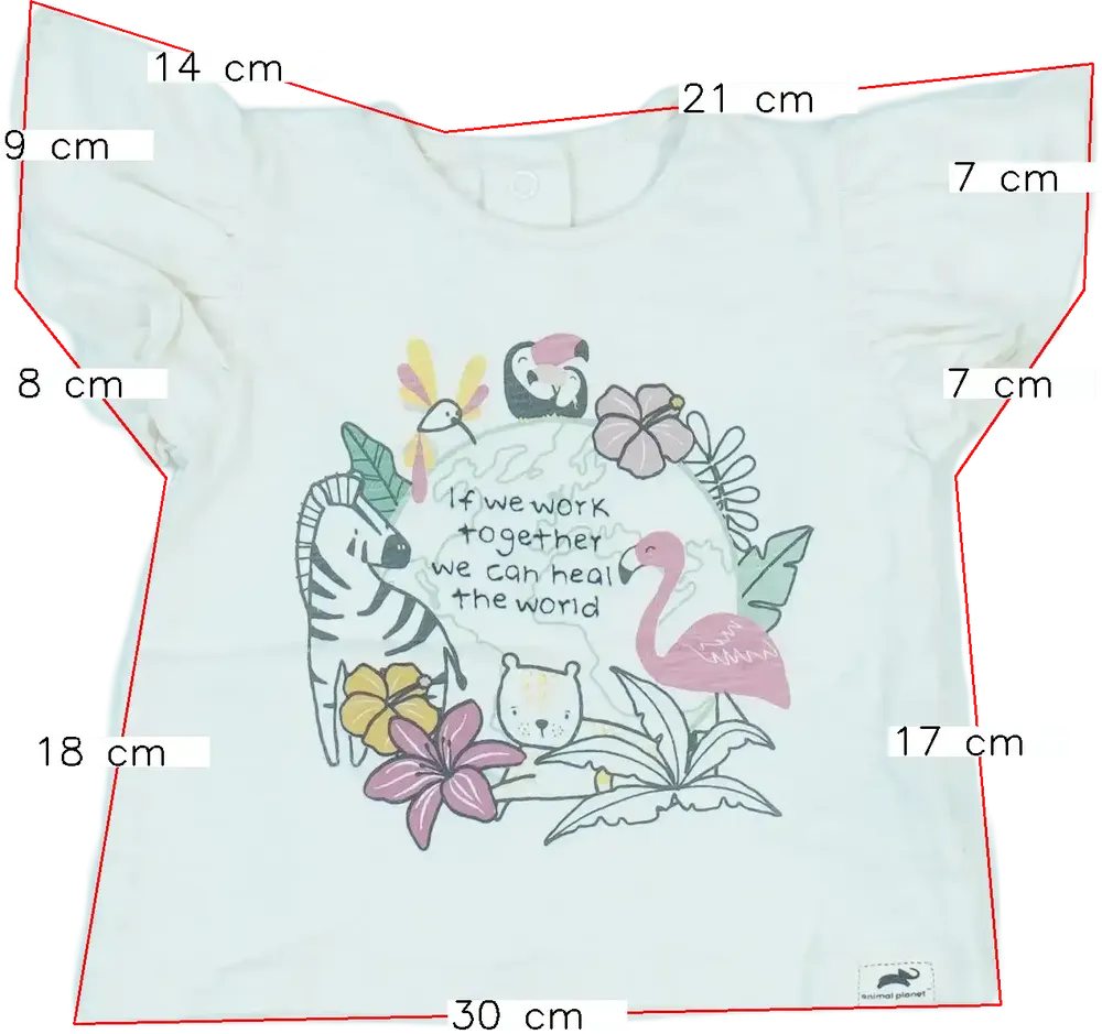 Többszínű George Póló EU 68 / UK 3-6 hónap / US 3-6 hónap