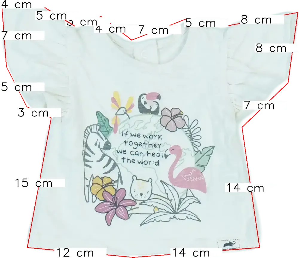 Többszínű George Póló EU 50 / UK Újszülött / US Újszülött