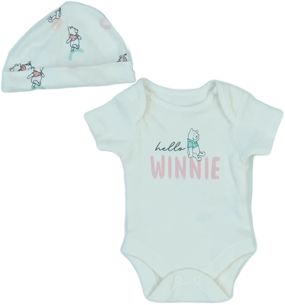 Fehér Disney Csomag - Body EU 50 / UK Újszülött / US Újszülött