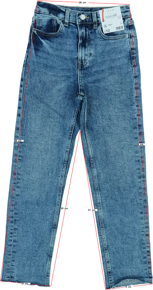 Kék George Farmernadrág EU 140 / UK 10 év / US 10 év/L