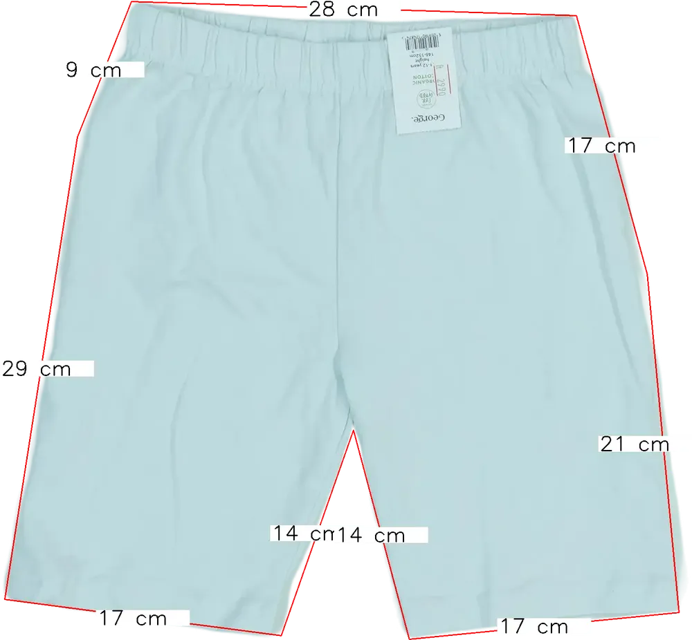 Kék George Rövidnadrág EU 152 / UK 12 év / US 12 év/L