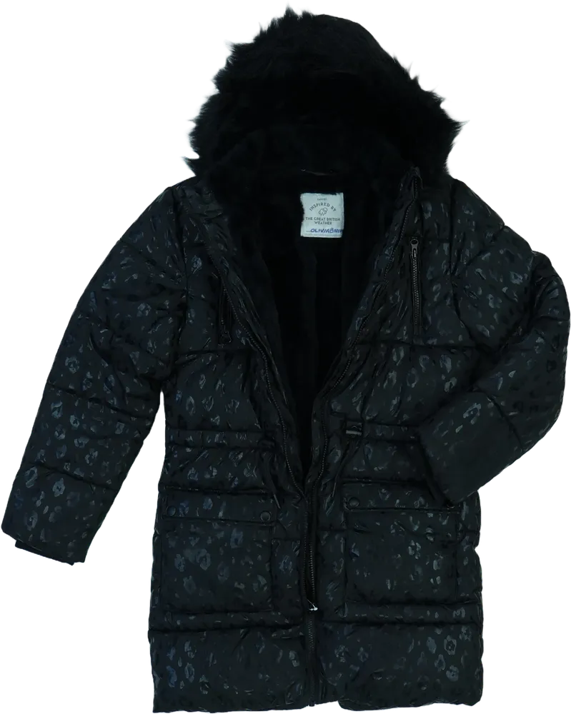 Fekete George Télikabát EU 158 / UK 13 év / US 14 év/XL