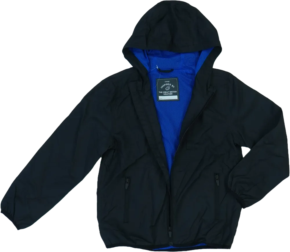 Fekete George Széldzseki EU 128 / UK 8 év / US 8 év/M