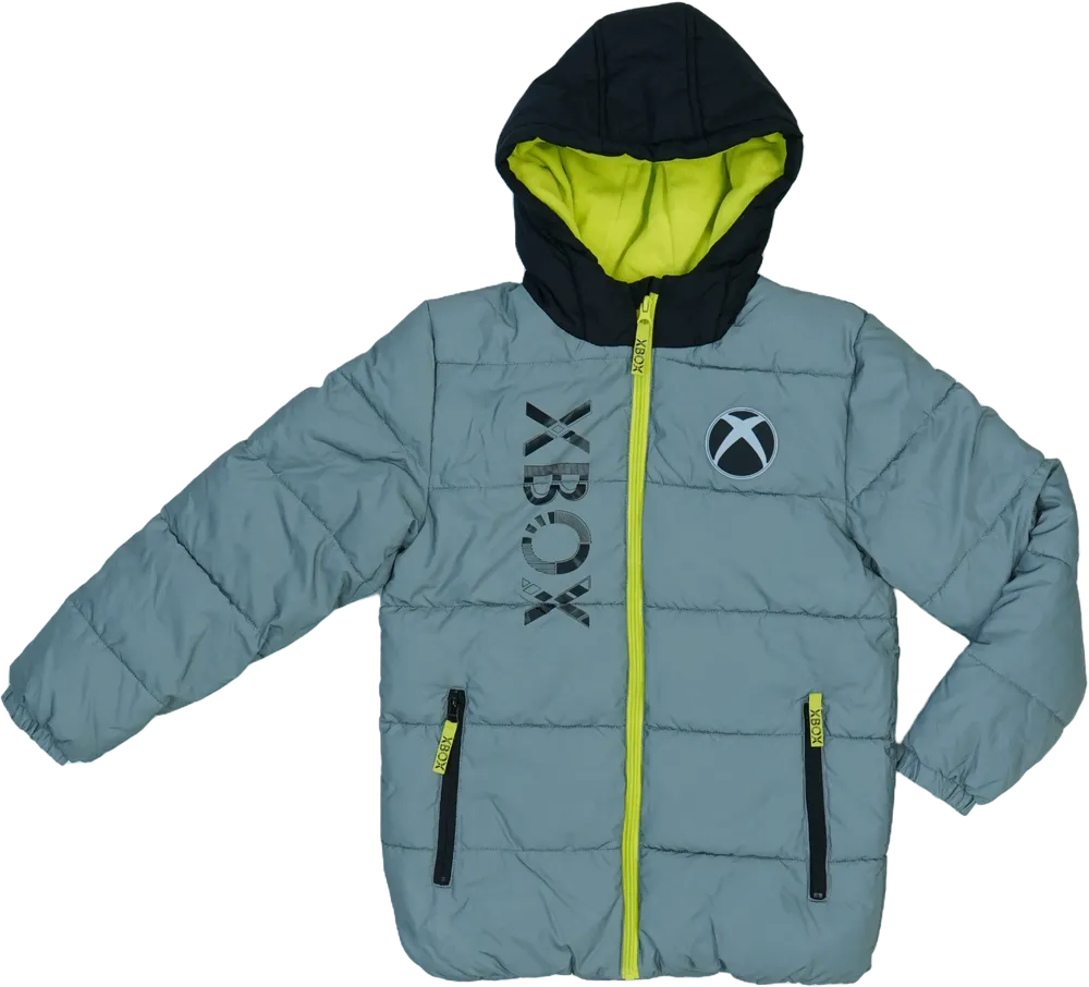 Szürke XBOX Télikabát EU 140 / UK 10 év / US 10 év/L