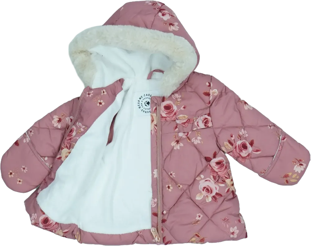 Rózsaszín George Télikabát EU 68 / UK 3-6 hónap / US 3-6 hónap