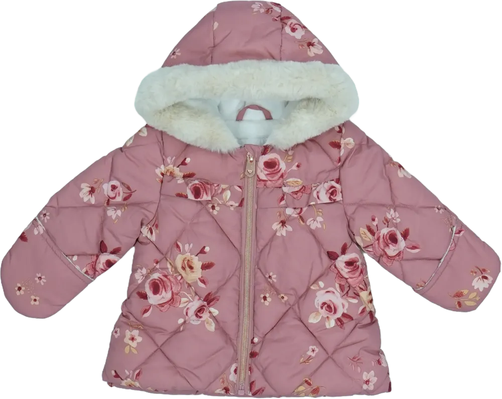 Rózsaszín George Télikabát EU 68 / UK 3-6 hónap / US 3-6 hónap