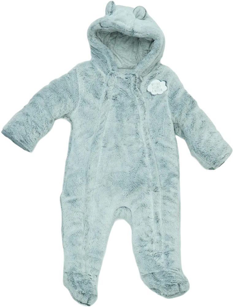 Szürke George Baby overál EU 68 / UK 3-6 hónap / US 3-6 hónap