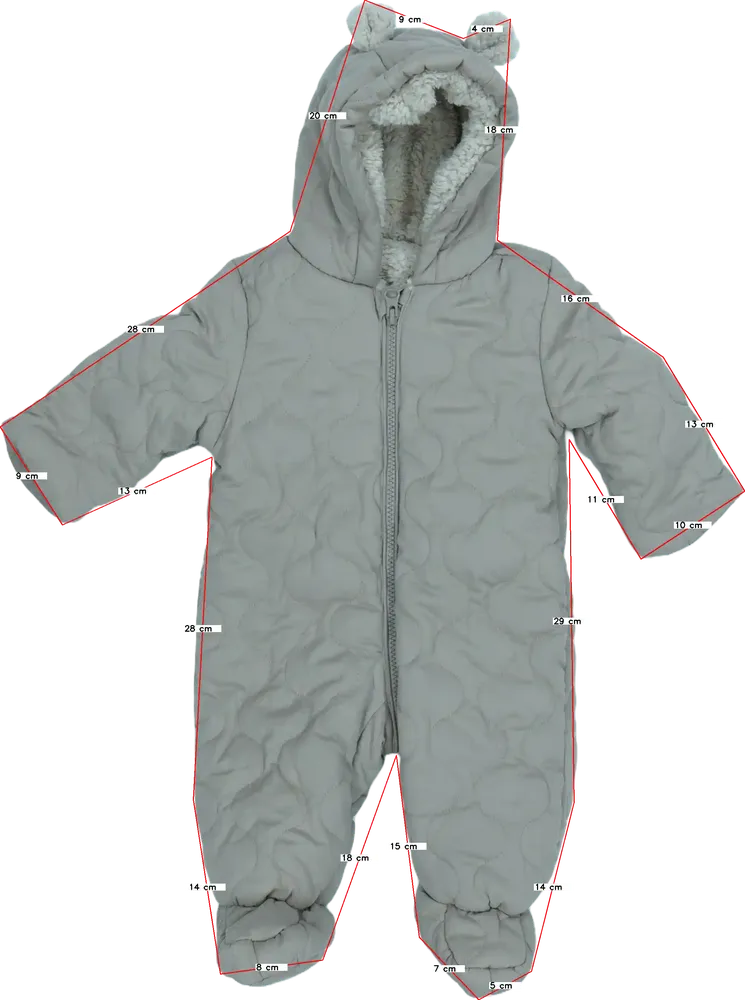 Barna George Baby overál EU 74 / UK 6-9 hónap / US 6-9 hónap