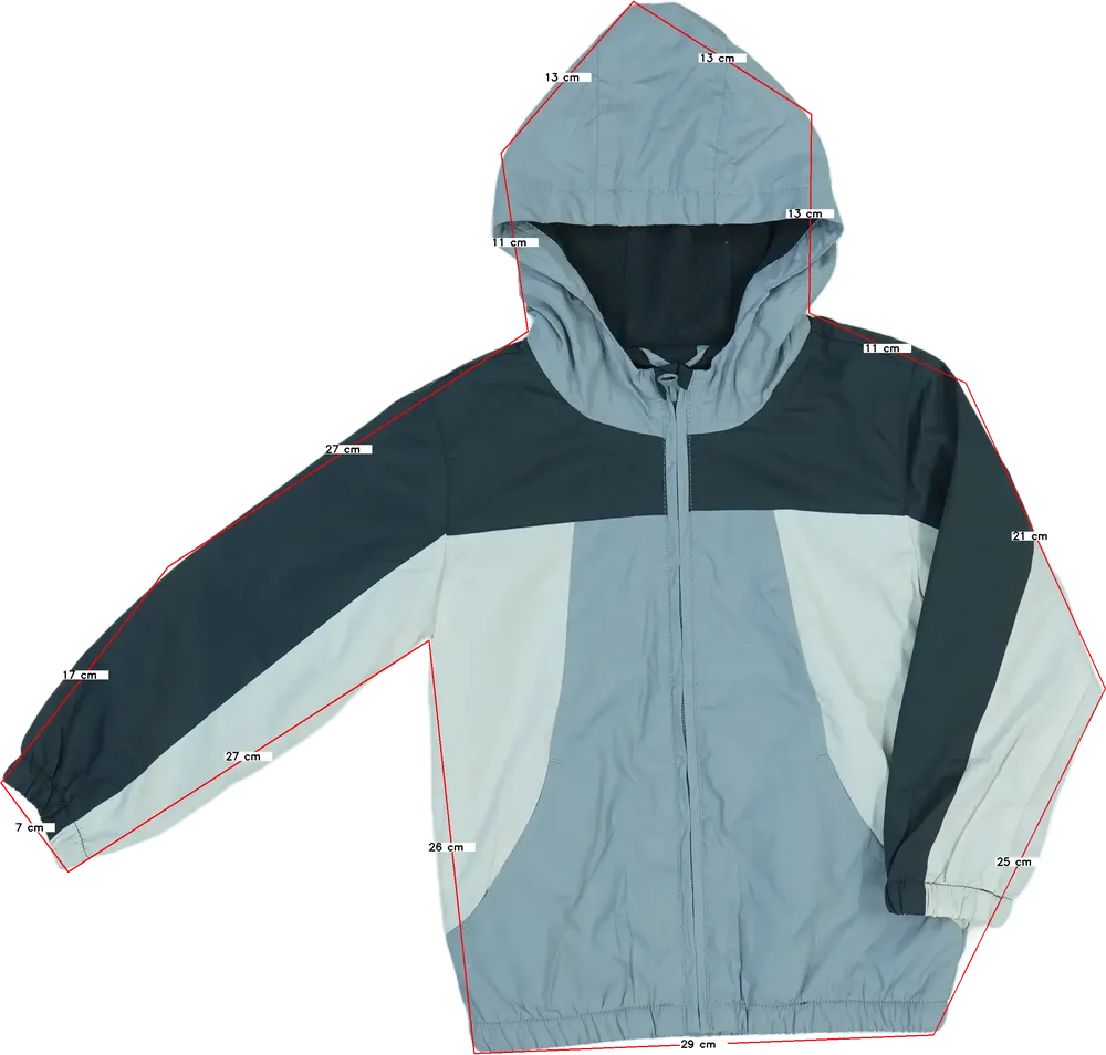 Szürke George Széldzseki EU 104 / UK 4 év / US 4T/XS