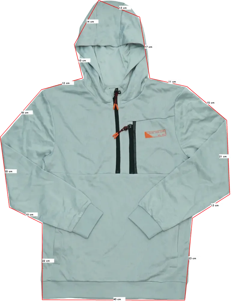 Szürke George Kapucnis pulóver EU 152 / UK 12 év / US 12 év/L