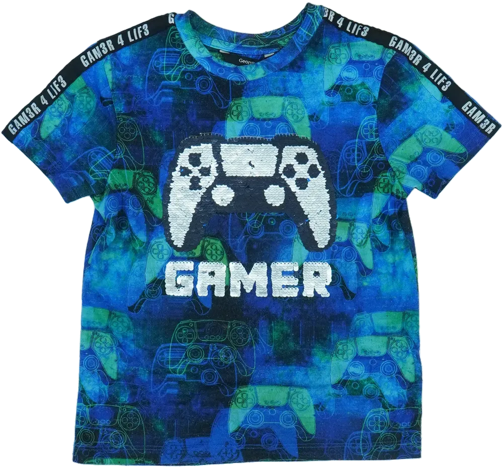 Többszínű George Póló EU 116 / UK 6 év / US 6 év/S