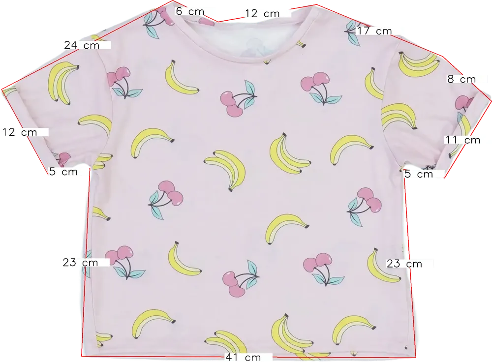 Rózsaszín George Póló EU 128 / UK 8 év / US 8 év/M