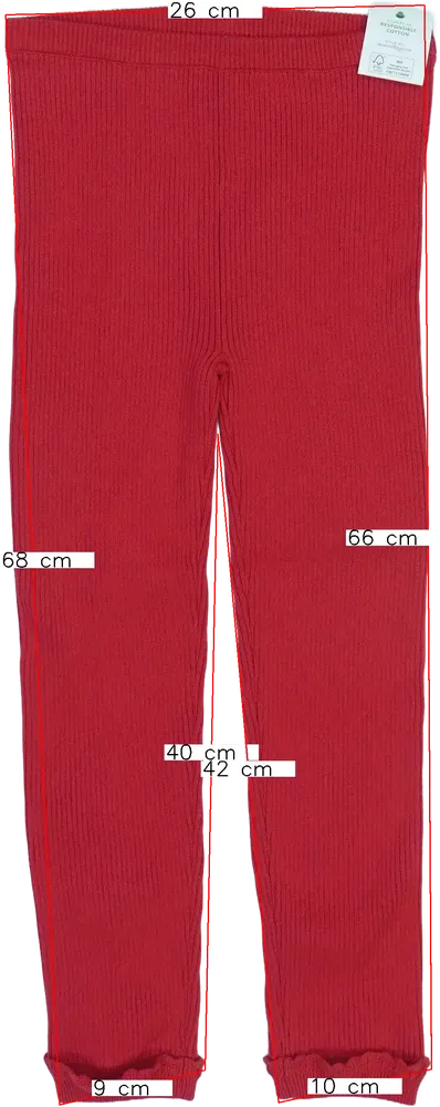 Piros George Leggings EU 122 / UK 7 év / US 7 év/M