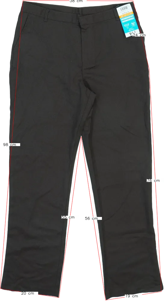 Fekete George Hosszúnadrág EU 170 / UK 15 év / US XL