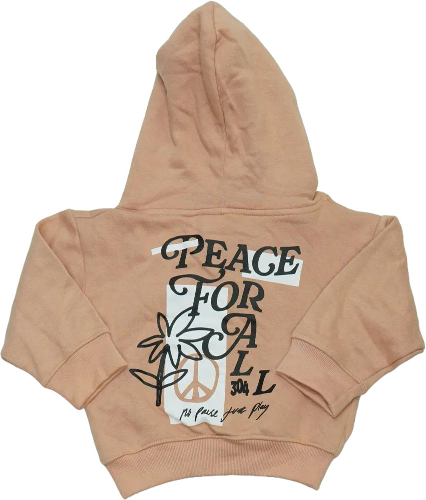 Rózsaszín 304 Kapucnis pulóver EU 92 / UK 2 év / US 2T