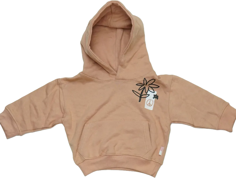 Rózsaszín 304 Kapucnis pulóver EU 92 / UK 2 év / US 2T