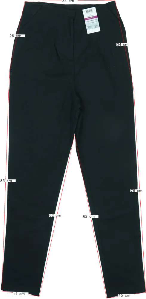 Fekete George Hosszúnadrág EU 152 / UK 12 év / US 12 év/L