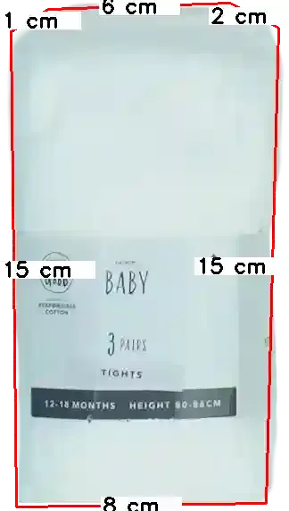 Fehér George Csomag - Harisnyák EU 86 / UK 12-18 hónap / US 18 hónap