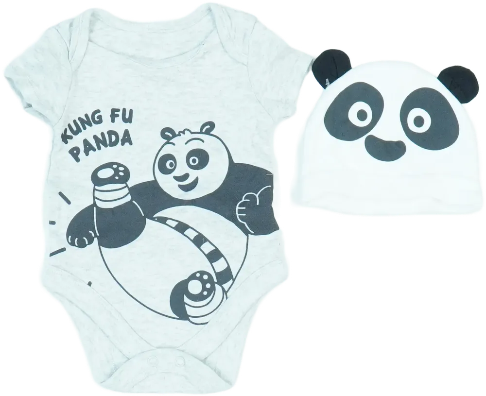 Szürke George Csomag - Body EU 62 / UK 0-3 hónap / US 0-3 hónap